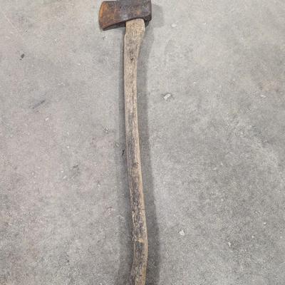 Vintage Wood Handled Axe
