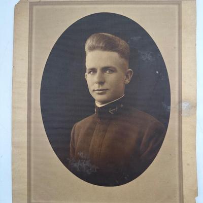 Sterling Frame w Military Photos