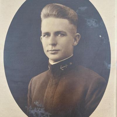 Sterling Frame w Military Photos