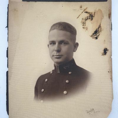 Sterling Frame w Military Photos
