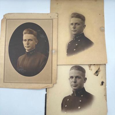 Sterling Frame w Military Photos