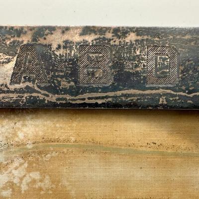 Sterling Frame w Military Photos