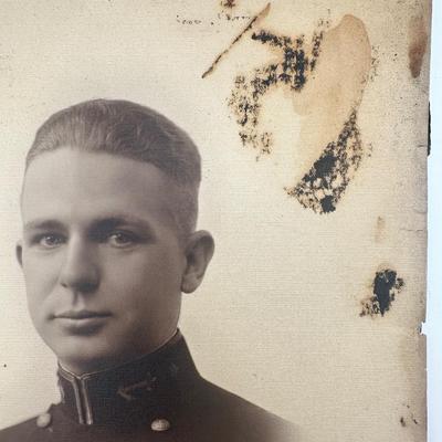 Sterling Frame w Military Photos
