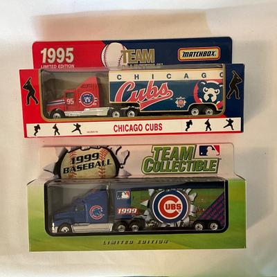 Chicago Cubs Semi trucks