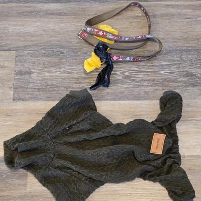 XLARGE Dog Onsie with Leash