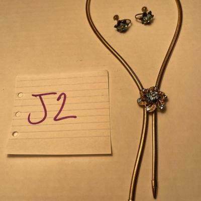 J2-Necklace and Earrings
