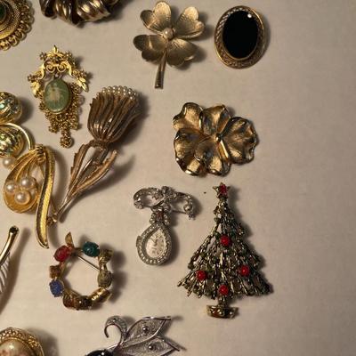 J3-Vintage Brooch Lot