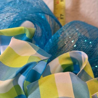 Blue & Green Wreath