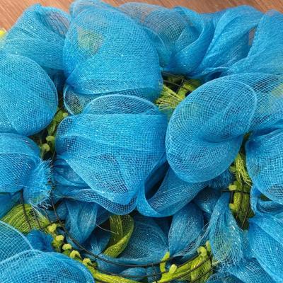 Blue & Green Wreath