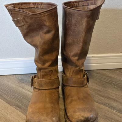 Freebird Brown Leather Boots