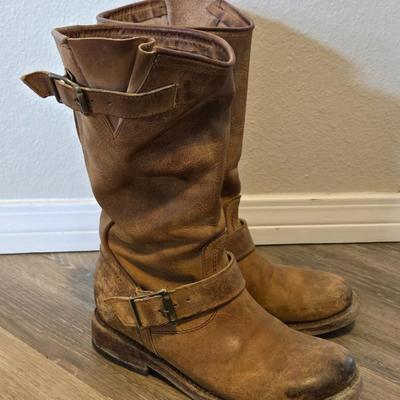 Freebird Brown Leather Boots