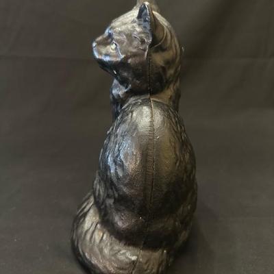 Hubley Cast Iron Black Cat