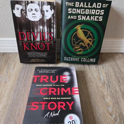 (3) Murder Mystery Books