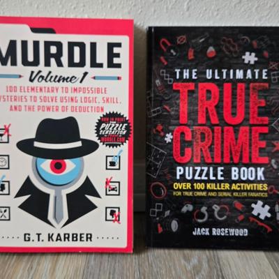 (2) Murder Puzzle Books