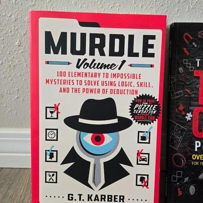 (2) Murder Puzzle Books