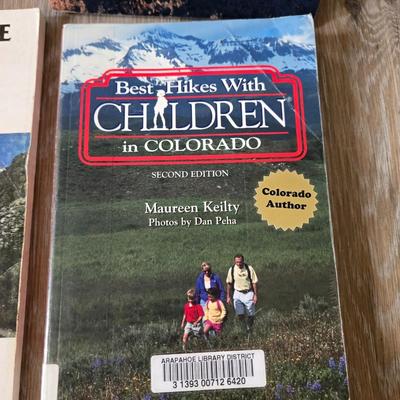 (4) Colorado Hiking Books