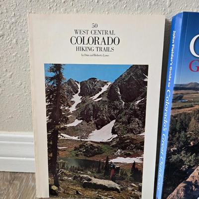 (4) Colorado Hiking Books