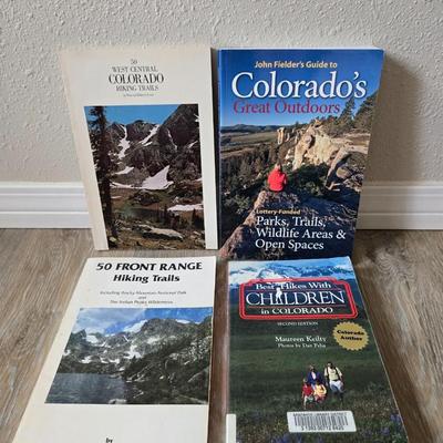 (4) Colorado Hiking Books