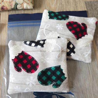 Homemade Hand Warmers and Kleenex Holder