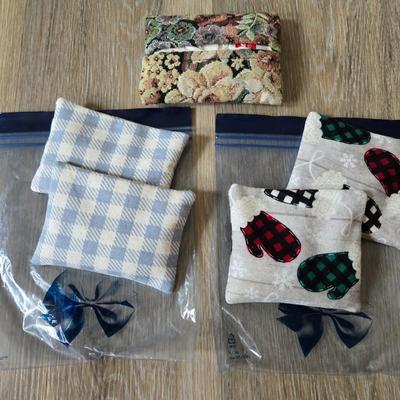 Homemade Hand Warmers and Kleenex Holder