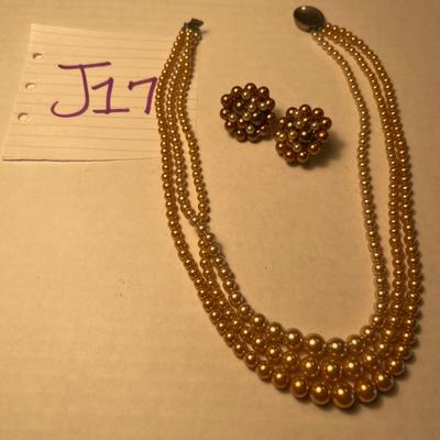 J17-Necklace and Earrings