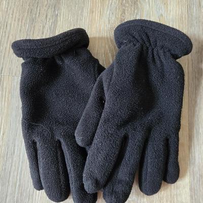 (2) Pairs of Women's Small Black Gloves