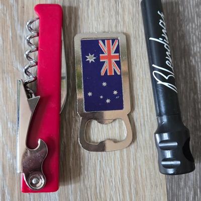 Bar Key and Bottle Openers