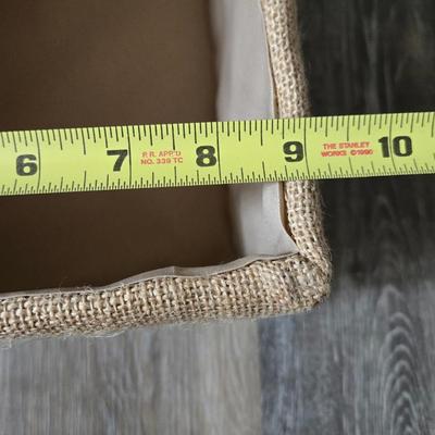 (2) Decorative Storage Baskets