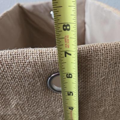 (2) Decorative Storage Baskets