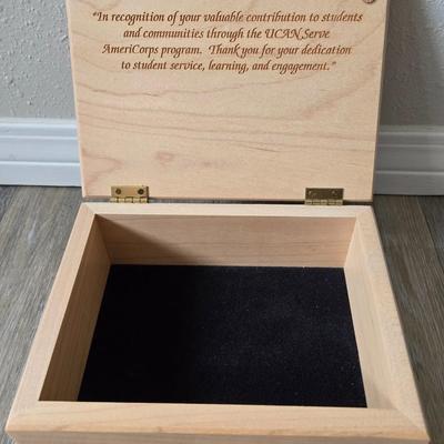 Wood Trinket Box