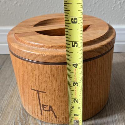 Wood Tea Box