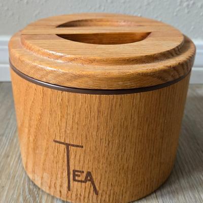 Wood Tea Box