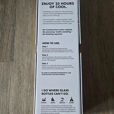 Portable Wine Bottle in the Box