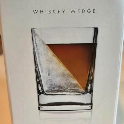 Corkicicle Whiskey Wedge Glass in the Box