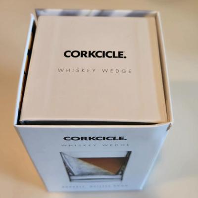 Corkicicle Whiskey Wedge Glass in the Box