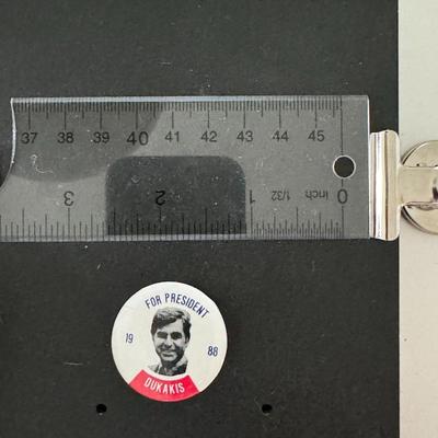 Dukakis 1988 for President pin