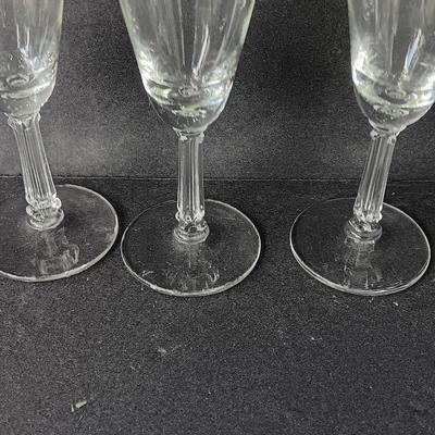 Sterling candle holder with stemware