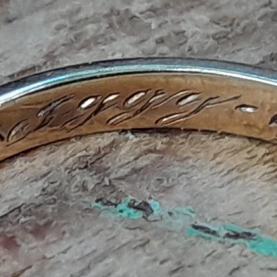 14k gold wedding band