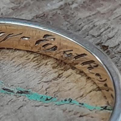 14k gold wedding band