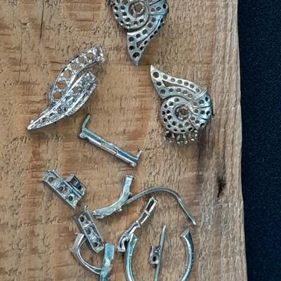 Platinum Sterling scrap pile -