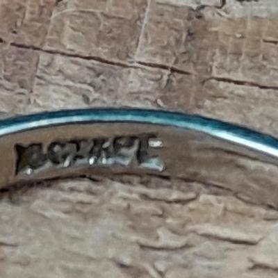 18K white gold scrap = 18k marked