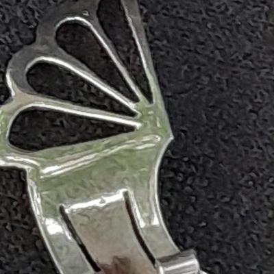 18K white gold scrap = 18k marked