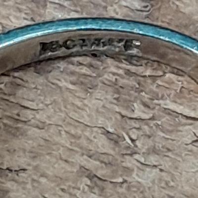 18K white gold scrap = 18k marked