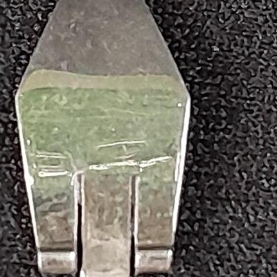 18K white gold scrap = 18k marked