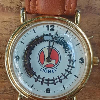 Collectible Lionel Train Watch with Tin