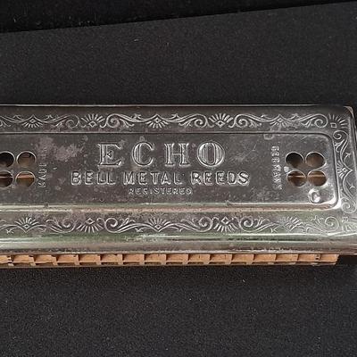 HARMONICA - HOHNER'S ECHO TREMELO - # 2-3 KEY OF C & G