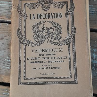 RARE SIGNED & NUMBERED LA DECORATION VADEMECUM D'ART DECORATIF