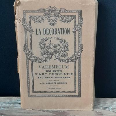 RARE SIGNED & NUMBERED LA DECORATION VADEMECUM D'ART DECORATIF