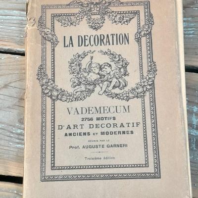 RARE SIGNED & NUMBERED LA DECORATION VADEMECUM D'ART DECORATIF