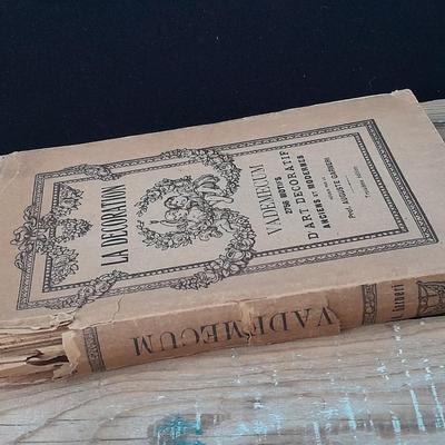 RARE SIGNED & NUMBERED LA DECORATION VADEMECUM D'ART DECORATIF